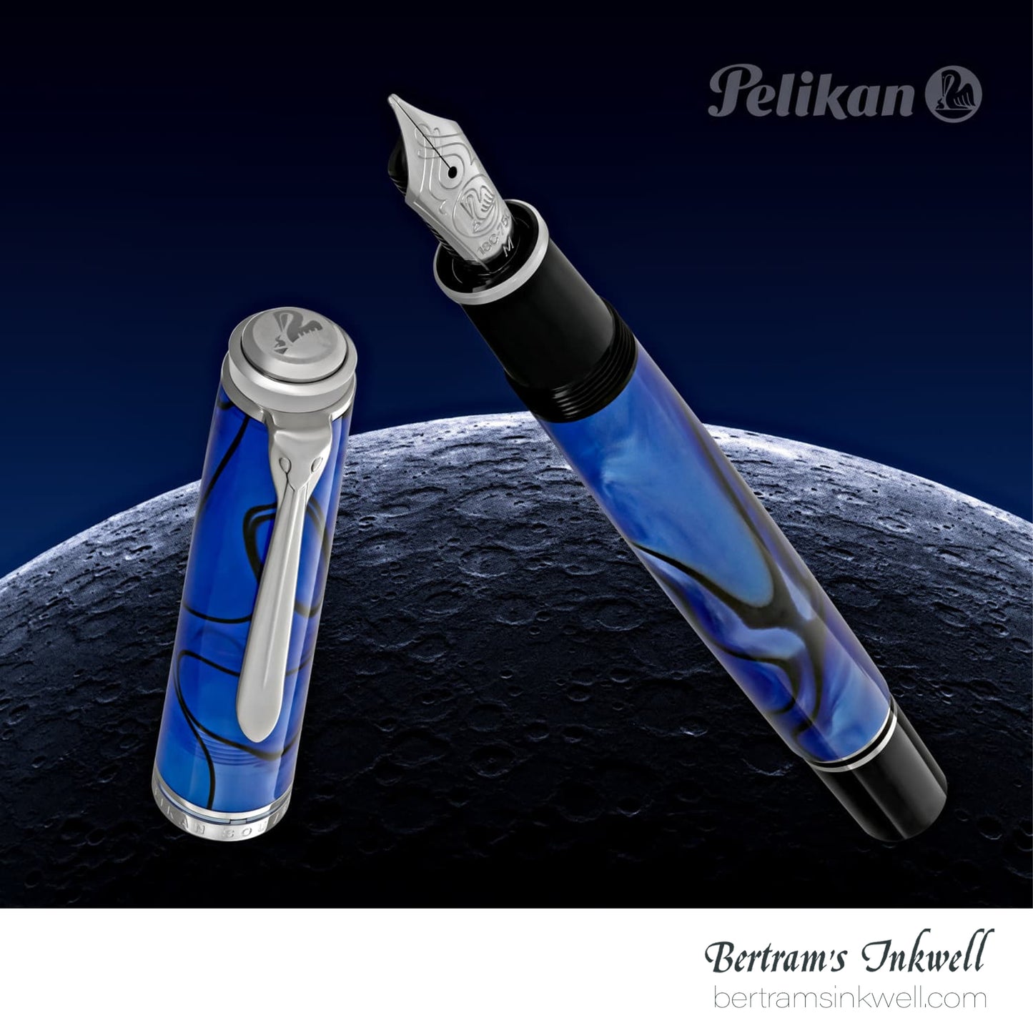 Pelikan Souveran M805 Blue Dunes Fountain Pen