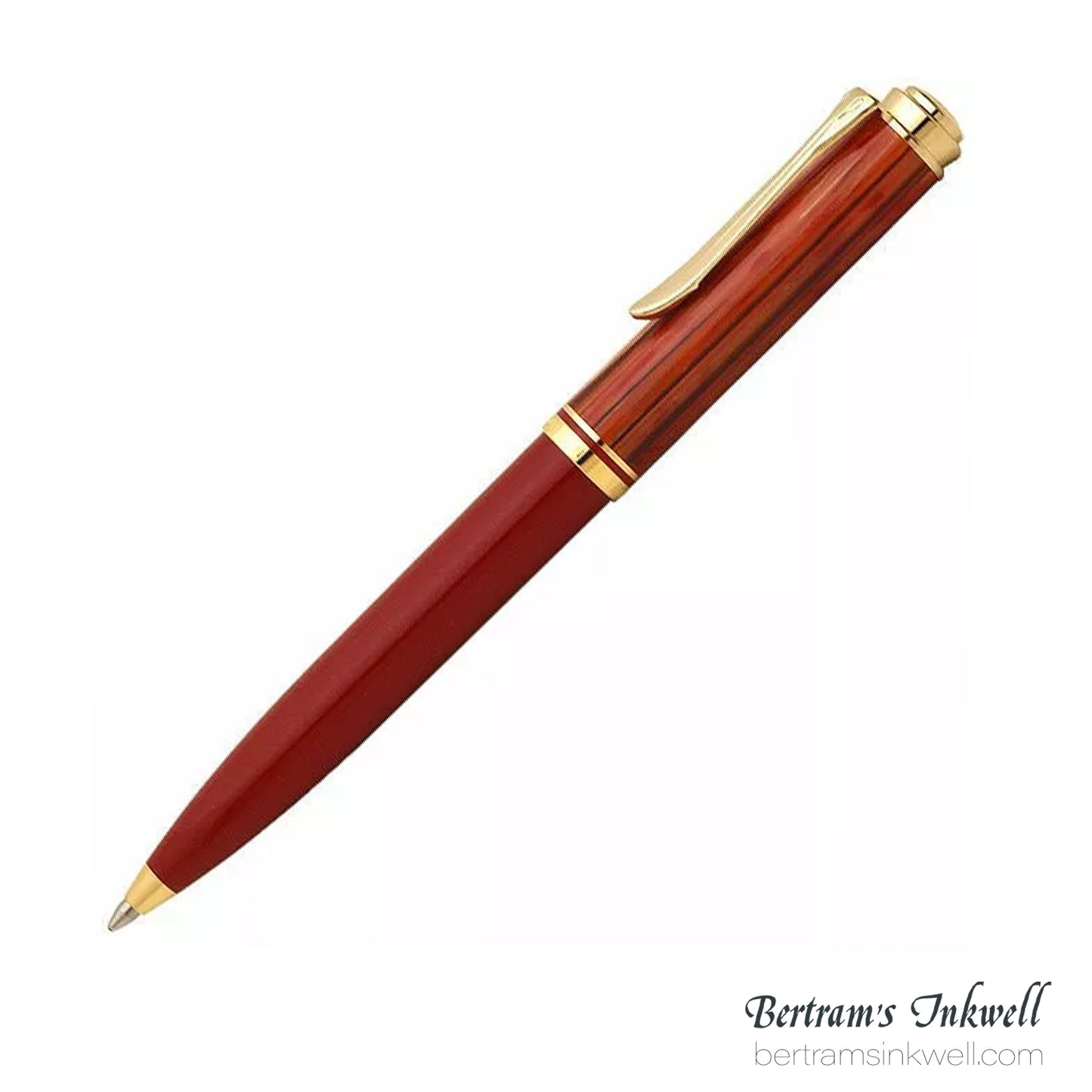 Pelikan Souveran K600 Tortoiseshell-Red Ballpoint