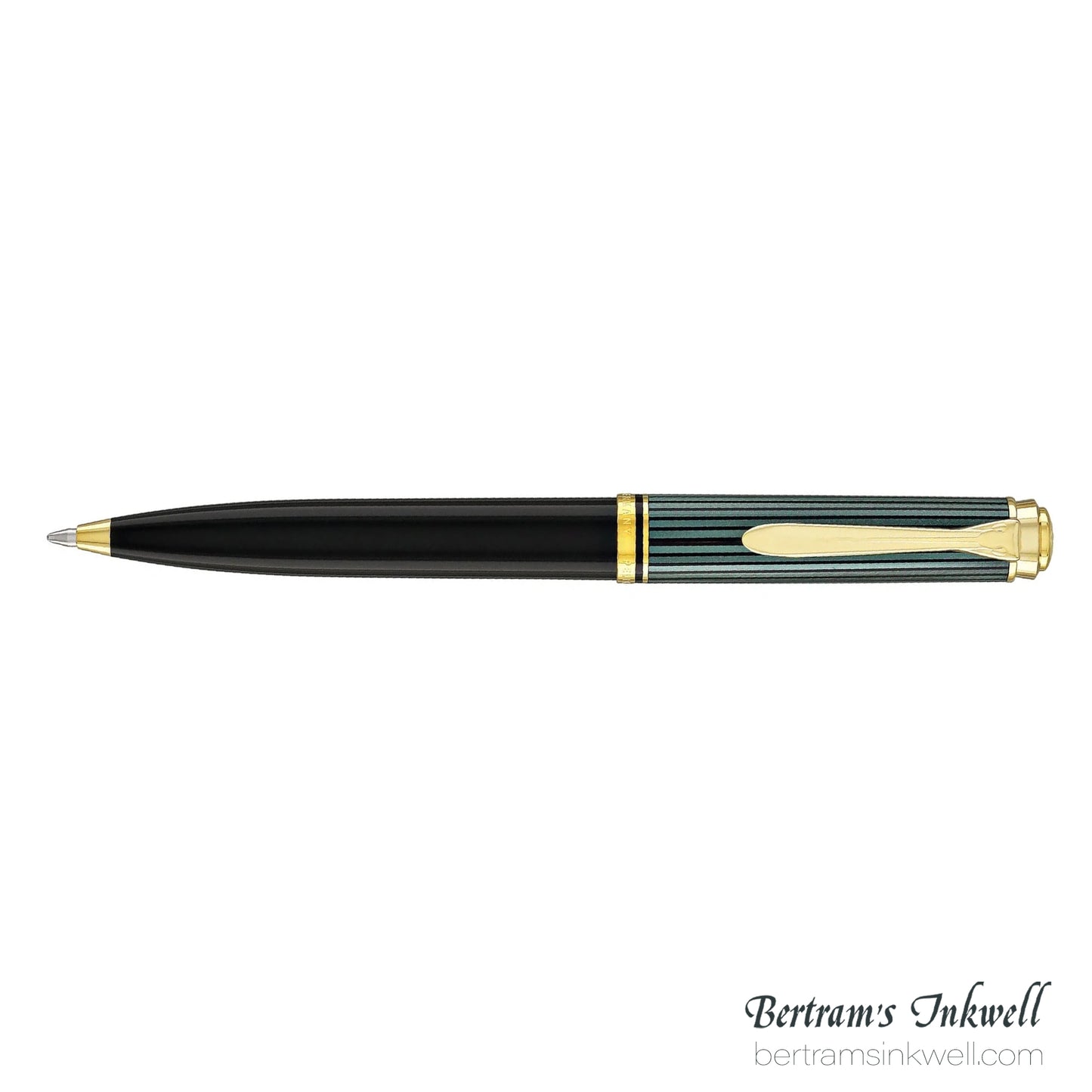 Pelikan Souveran K600 Black-Green Ballpoint