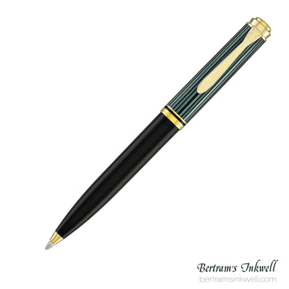 Pelikan Souveran K600 Black-Green Ballpoint