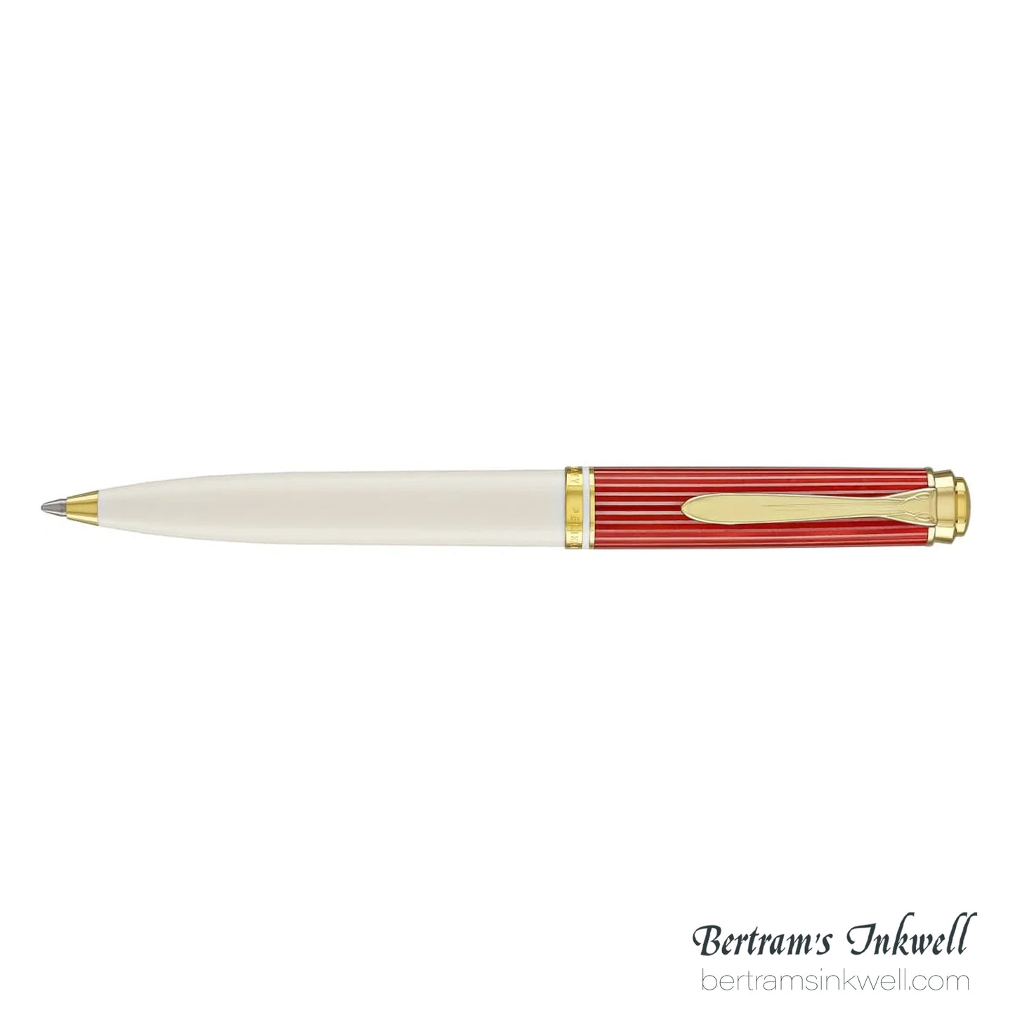 Pelikan Souveran K600 Red-White Ballpoint