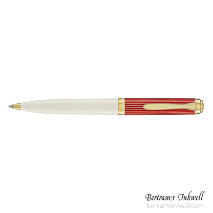 Pelikan Souveran K600 Red-White Ballpoint