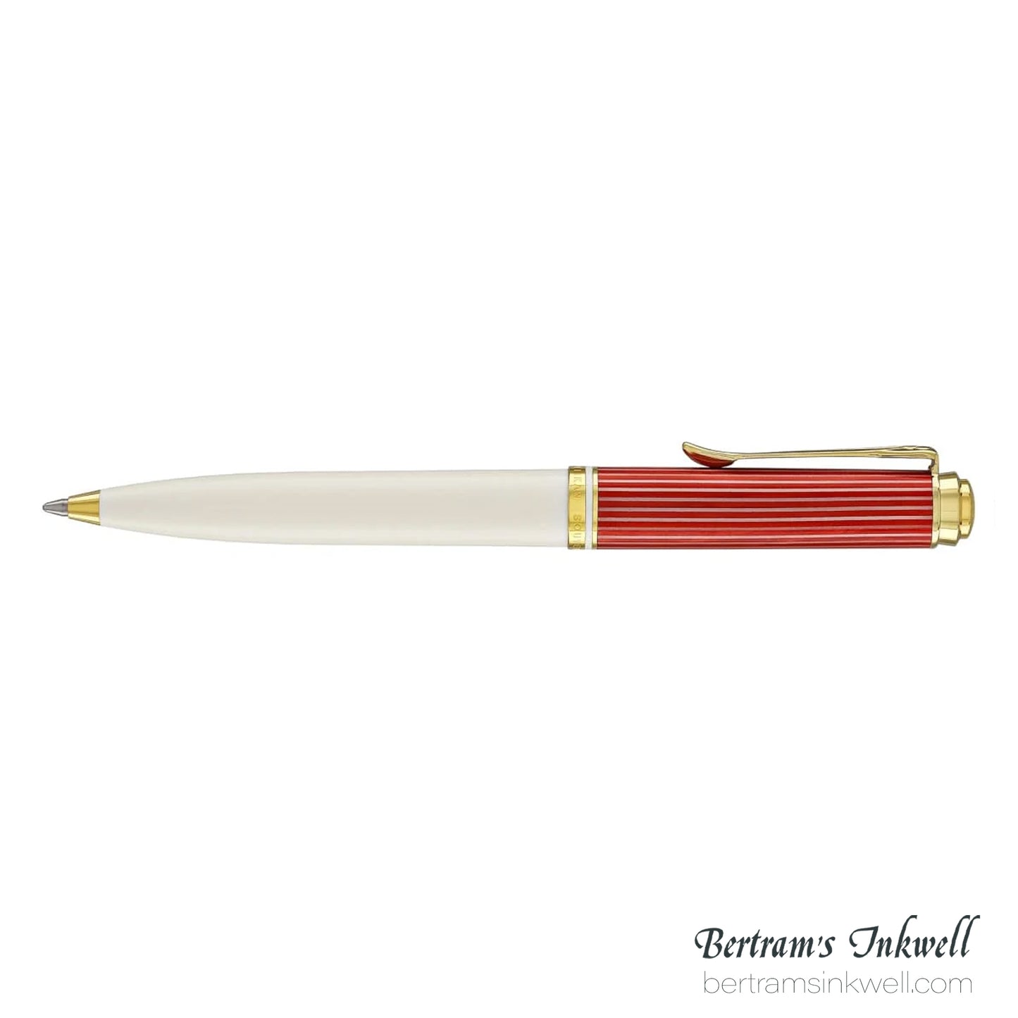 Pelikan Souveran K600 Red-White Ballpoint