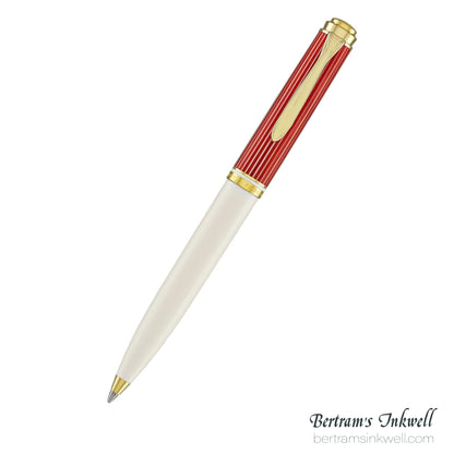 Pelikan Souveran K600 Red-White Ballpoint