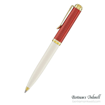 Pelikan Souveran K600 Red-White Ballpoint