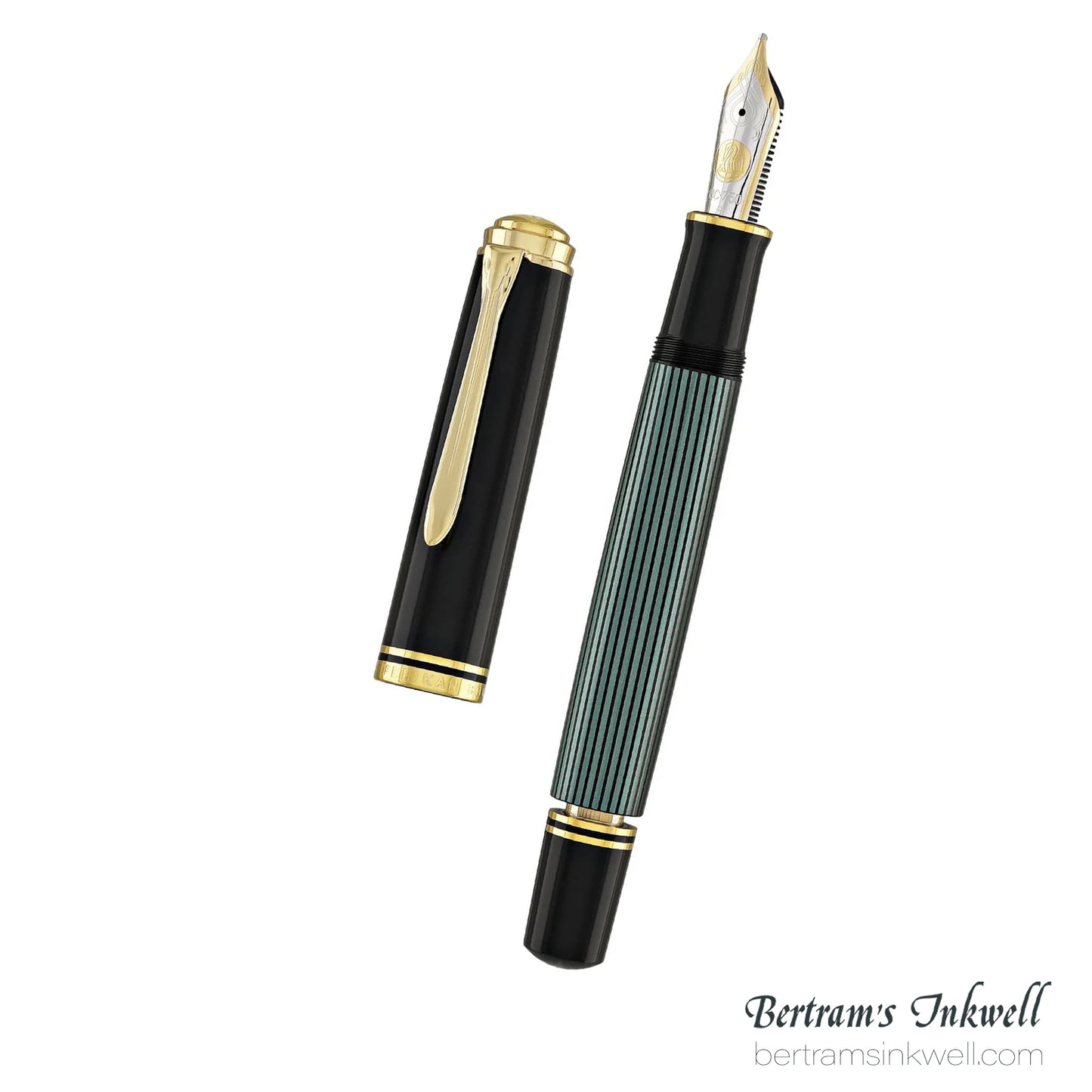 Pelikan Souveran M1000 Black Green Fountain Pen