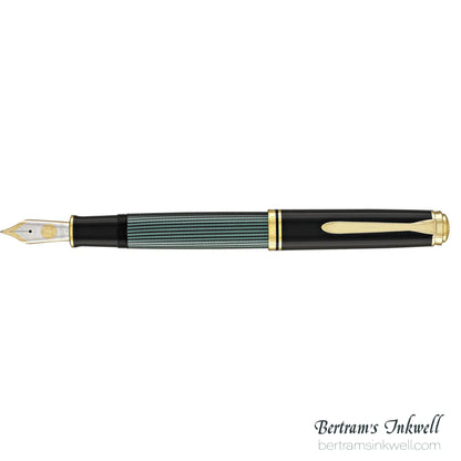 Pelikan Souveran M1000 Black Green Fountain Pen