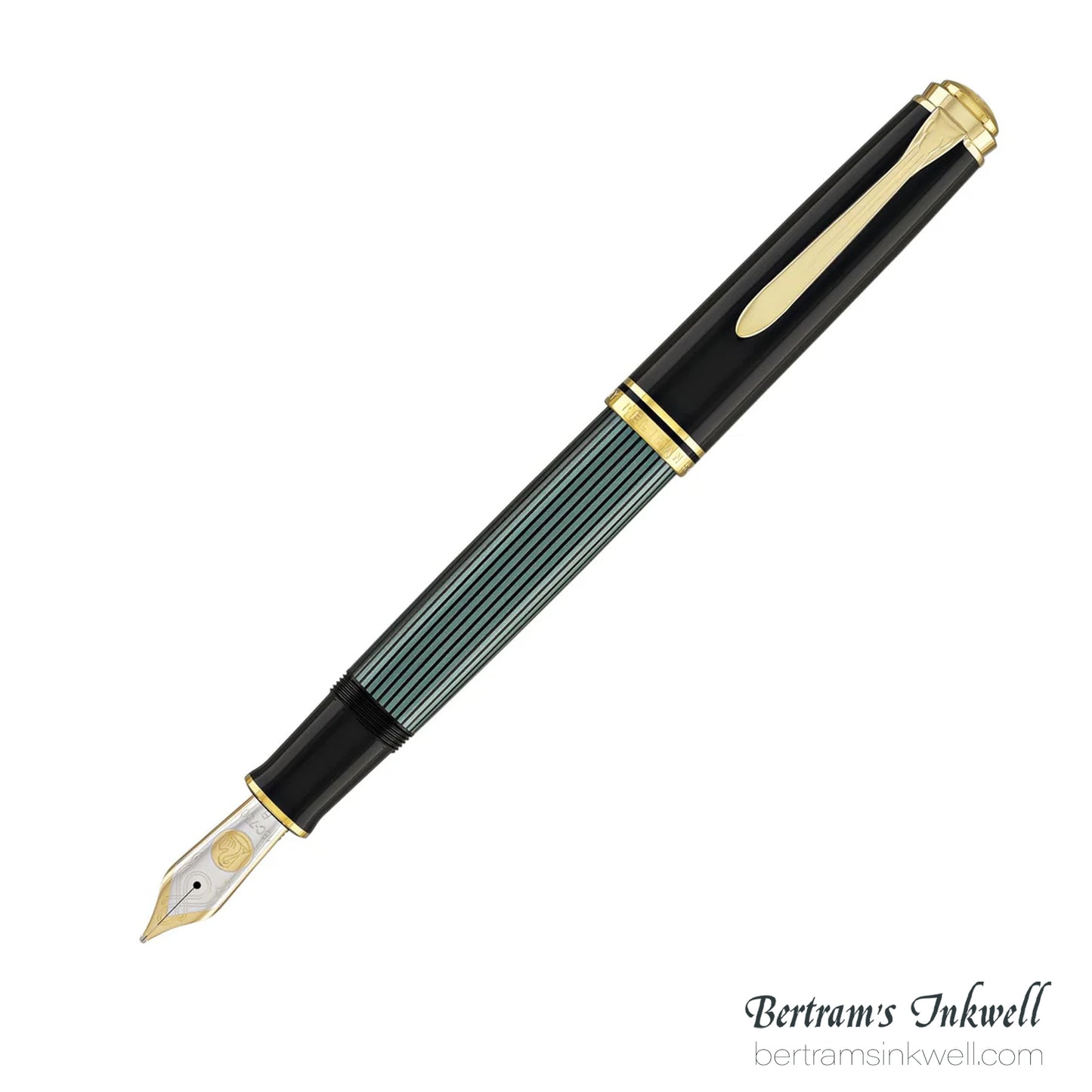 Pelikan Souveran M1000 Black Green Fountain Pen