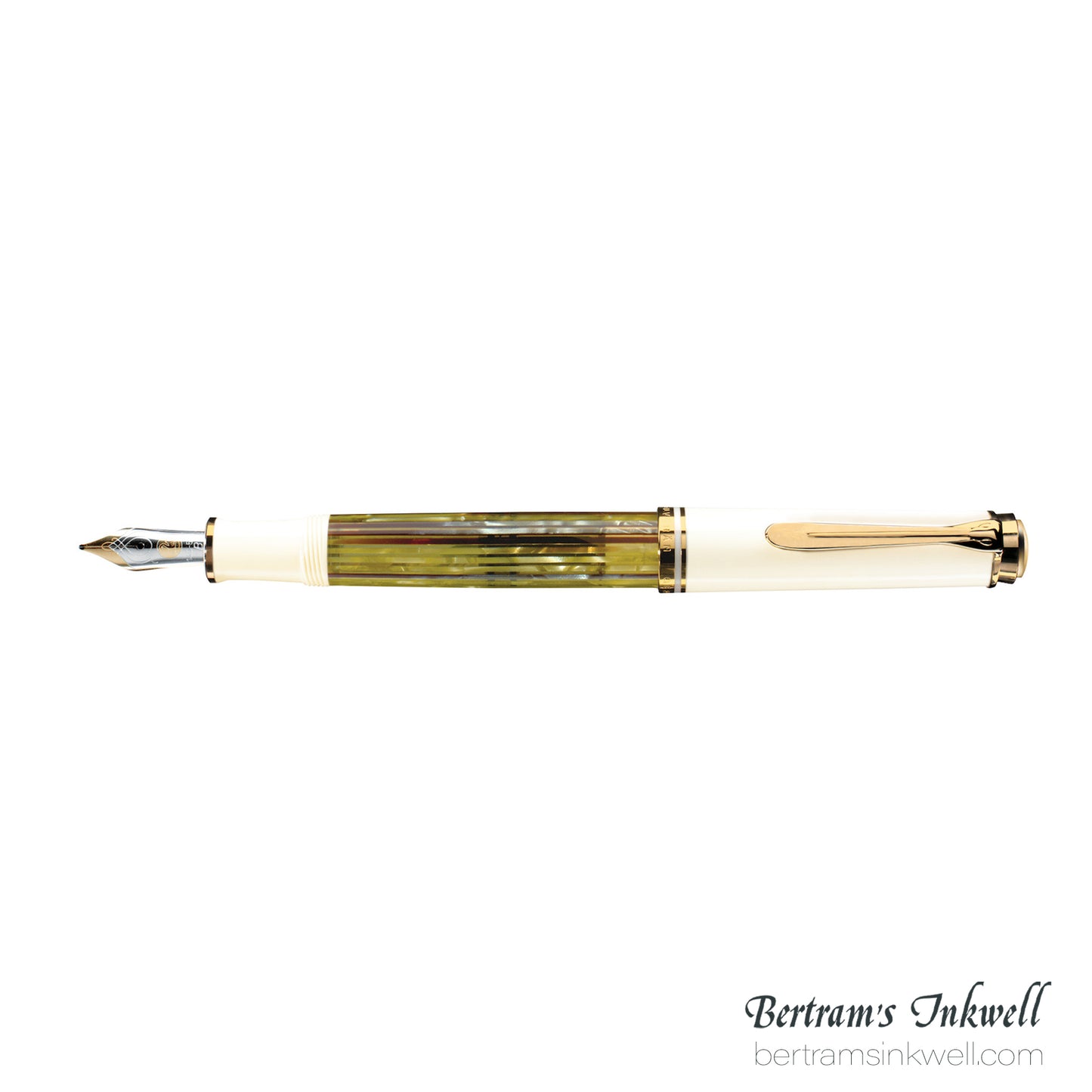 Pelikan Souveran M400 Tortoiseshell-White Fountain Pen