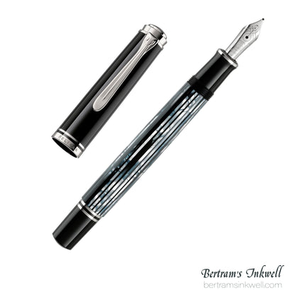 Pelikan Souveran M605 Tortoiseshell-Black Fountain Pen