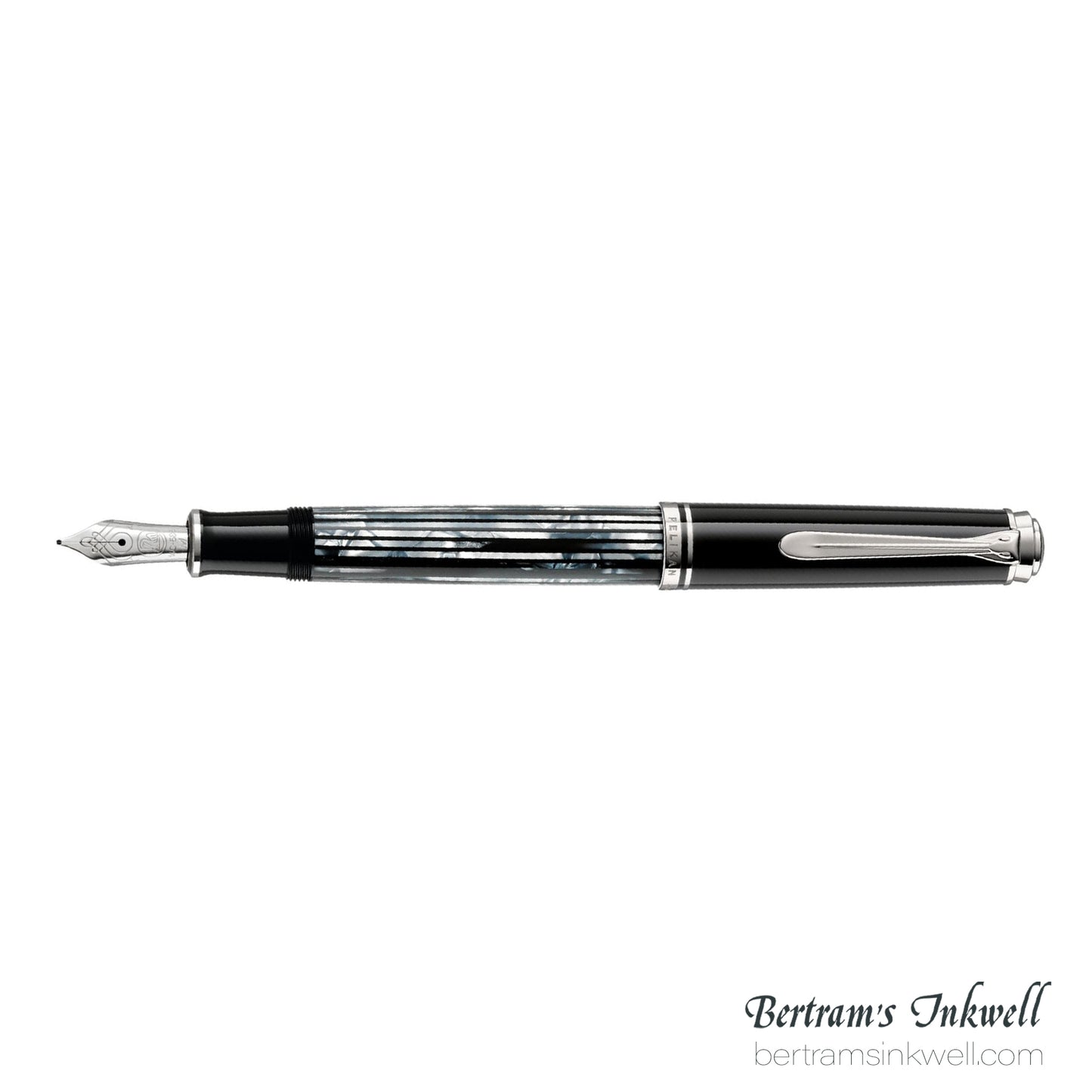 Pelikan Souveran M605 Tortoiseshell-Black Fountain Pen