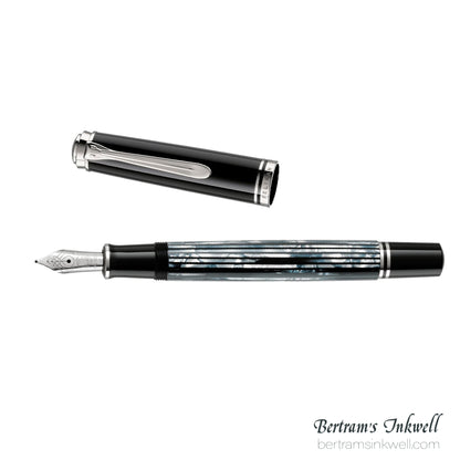 Pelikan Souveran M605 Tortoiseshell-Black Fountain Pen