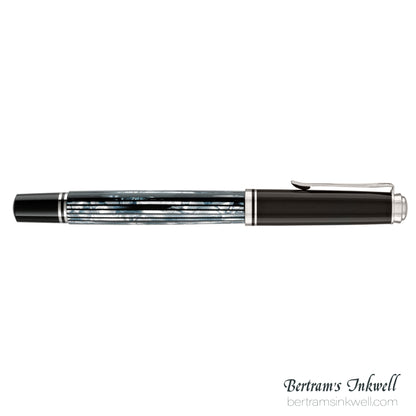 Pelikan Souveran M605 Tortoiseshell-Black Fountain Pen