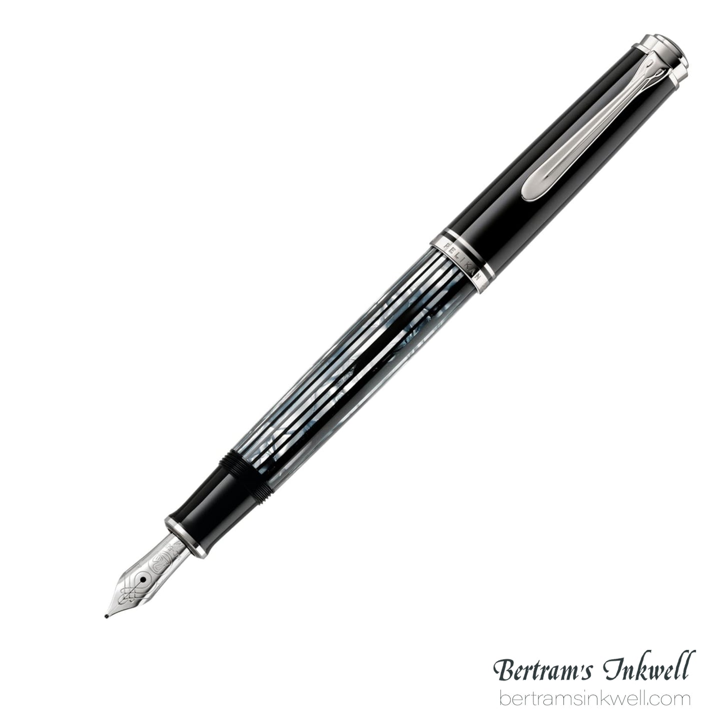 Pelikan Souveran M605 Tortoiseshell-Black Fountain Pen