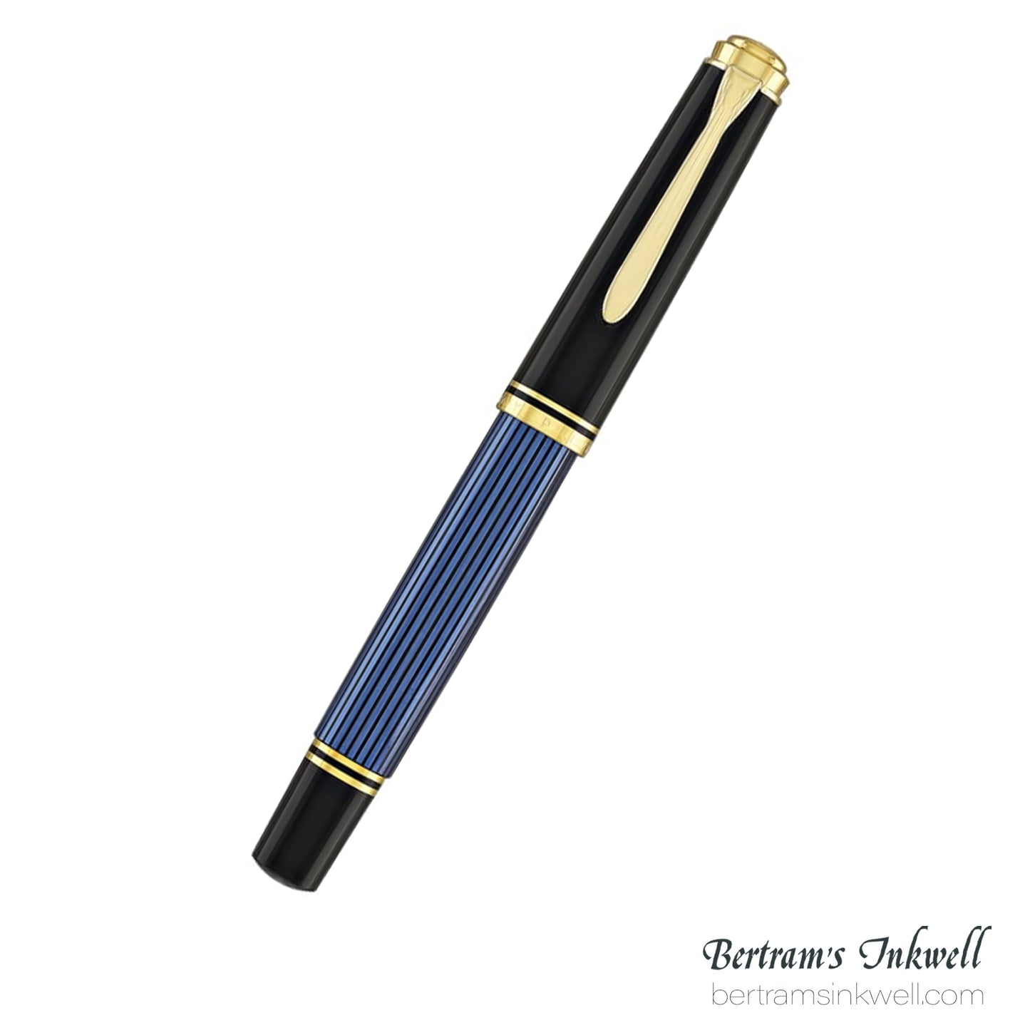 Pelikan Souveran R400 Black-Blue Rollerball