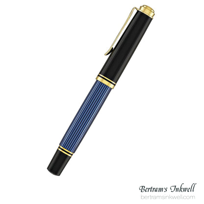 Pelikan Souveran R400 Black-Blue Rollerball