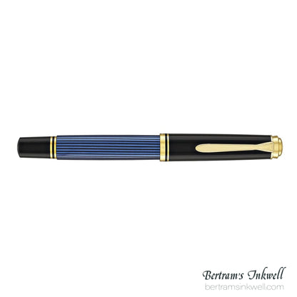 Pelikan Souveran R400 Black-Blue Rollerball