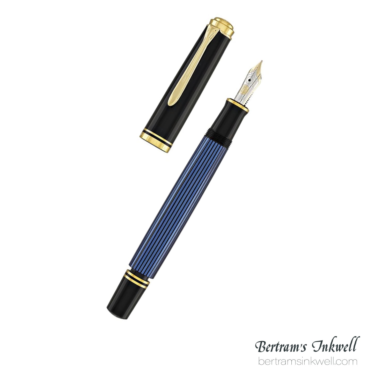 Pelikan Souveran M600 Black-Blue Fountain Pen