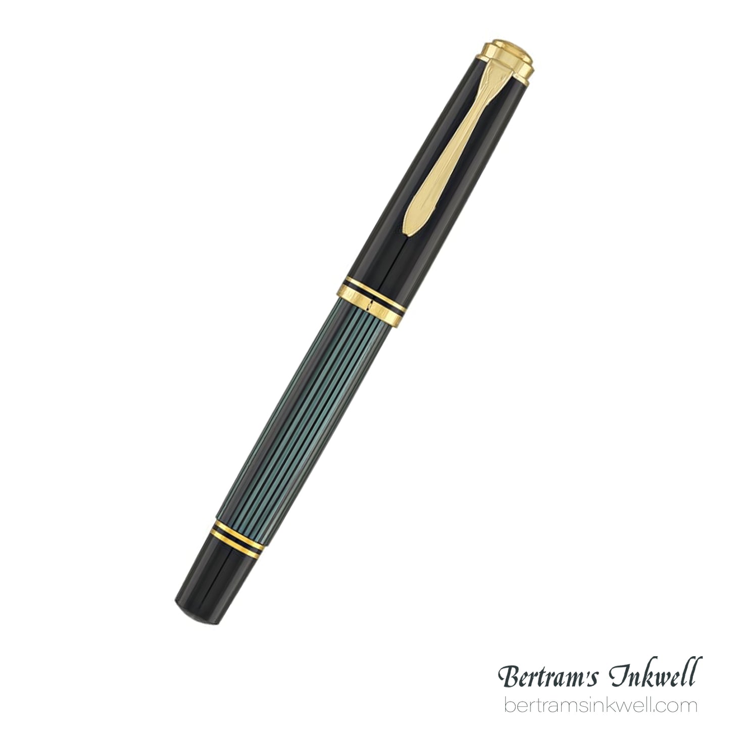 Pelikan Souveran M400 Black-Green Fountain Pen