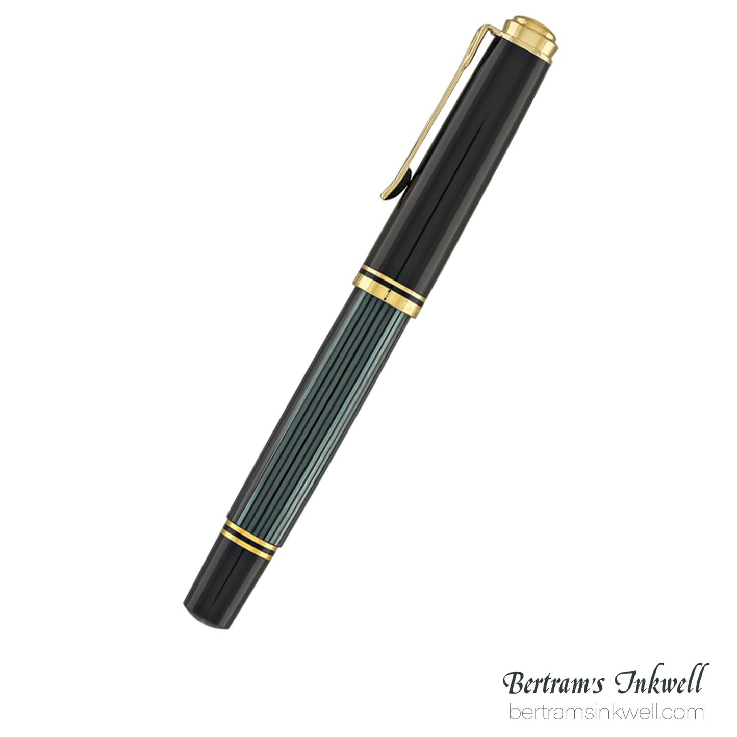 Pelikan Souveran M400 Black-Green Fountain Pen