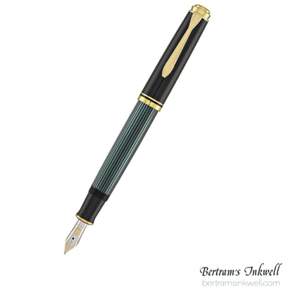 Pelikan Souveran M400 Black-Green Fountain Pen