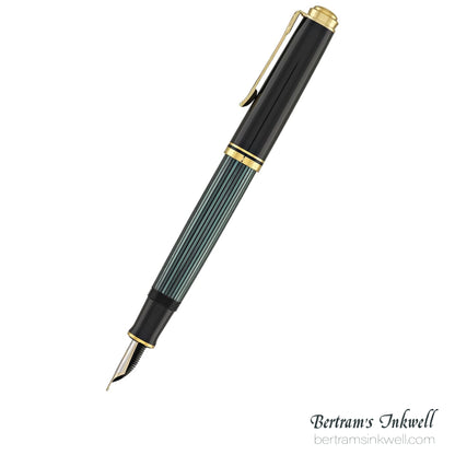 Pelikan Souveran M400 Black-Green Fountain Pen