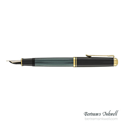 Pelikan Souveran M400 Black-Green Fountain Pen