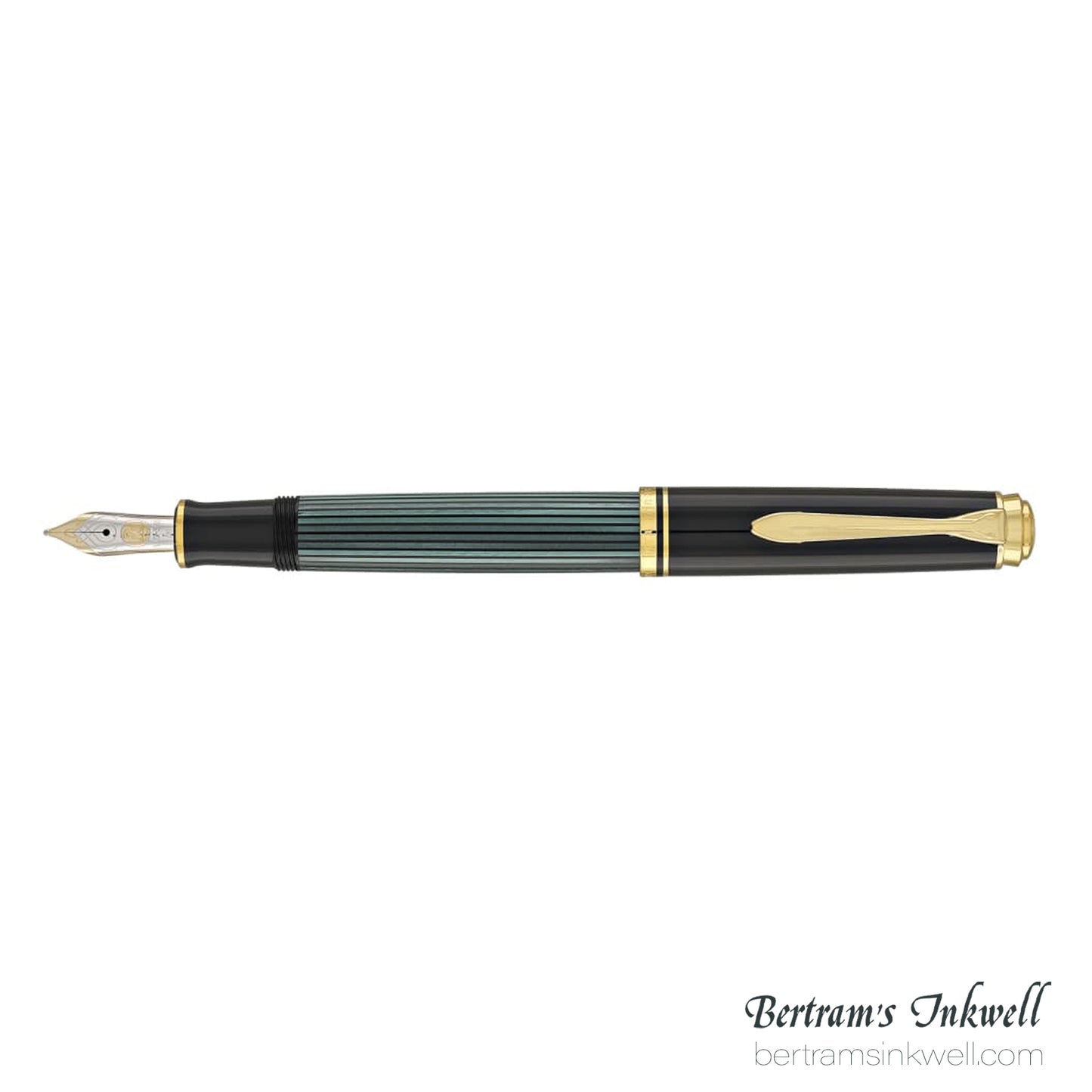 Pelikan Souveran M400 Black-Green Fountain Pen