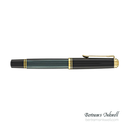 Pelikan Souveran M400 Black-Green Fountain Pen