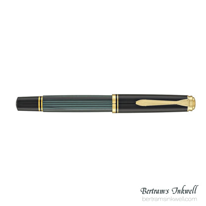 Pelikan Souveran M400 Black-Green Fountain Pen