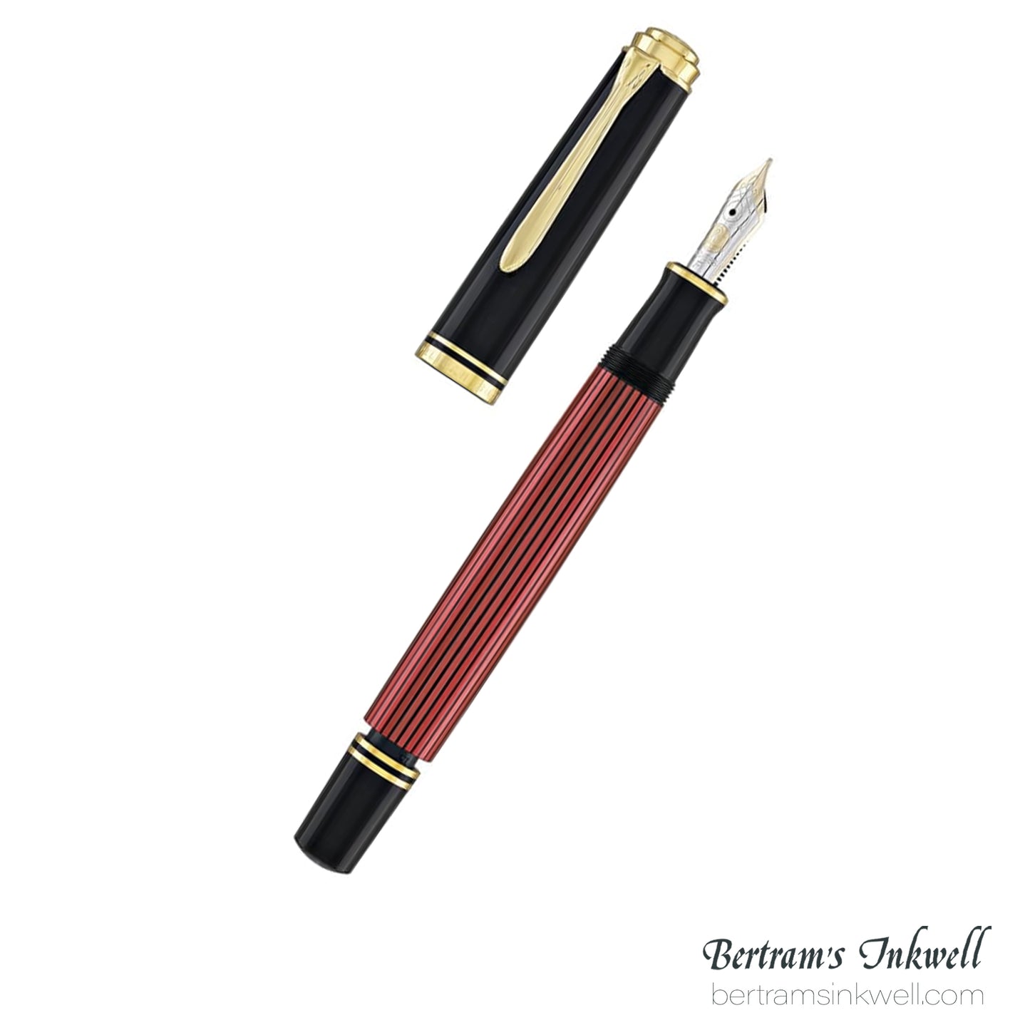 Pelikan Souveran M600 Black-Red Fountain Pen