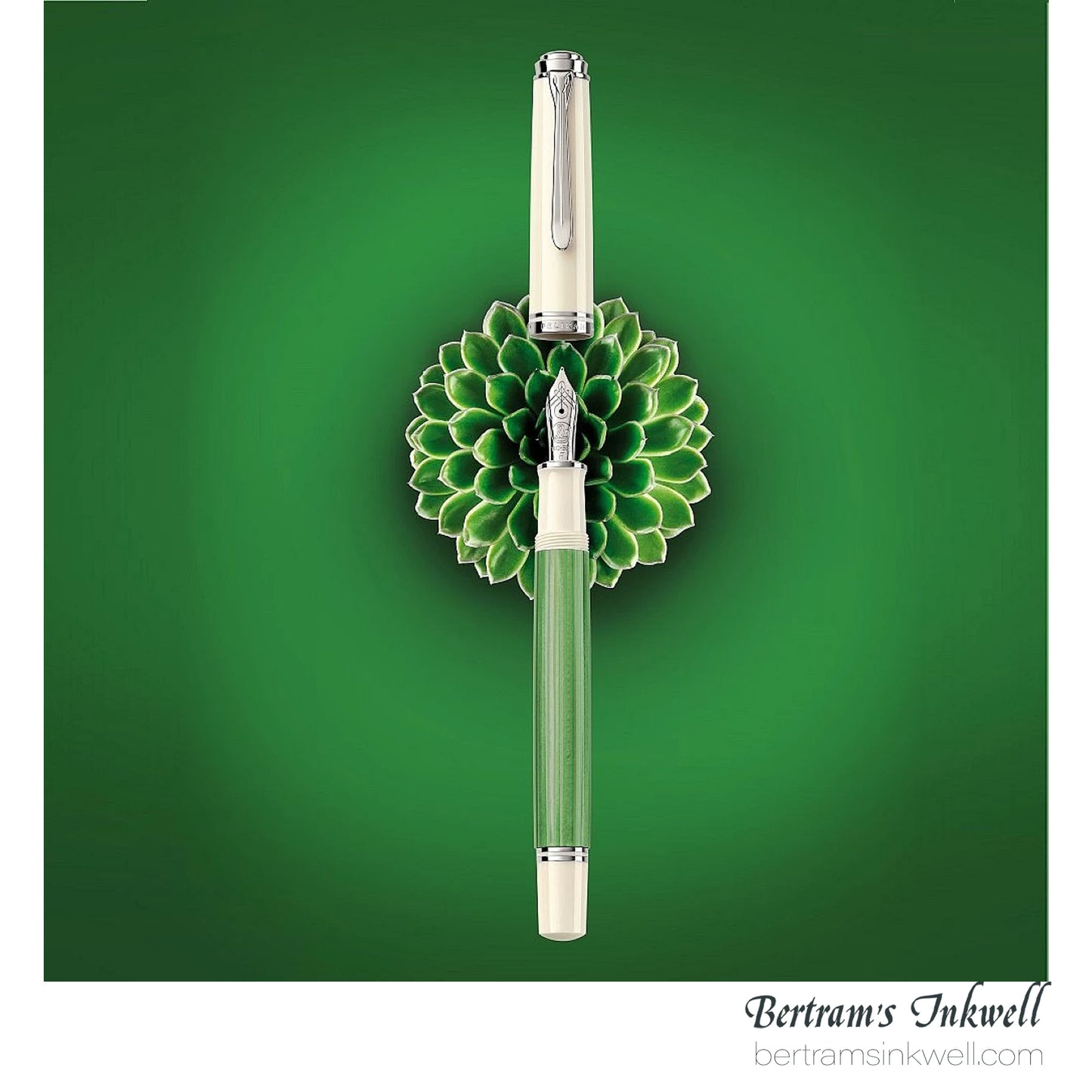 Pelikan Souveran M605 Green-White Fountain Pen