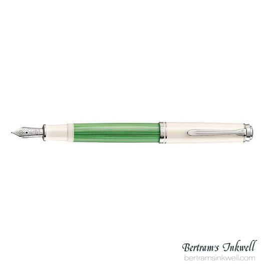 Pelikan Souveran M605 Green-White Fountain Pen