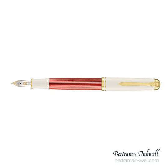 Pelikan Souveran M600 Red-White Fountain Pen