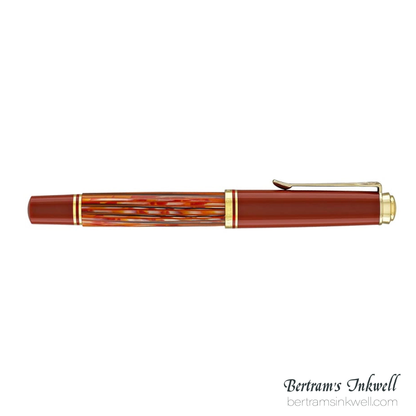 Pelikan Souveran M600 Tortoiseshell-Red Fountain Pen