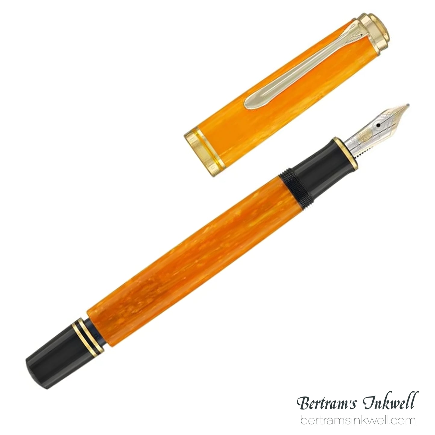 Pelikan Souveran M600 Vibrant-Orange Fountain Pen