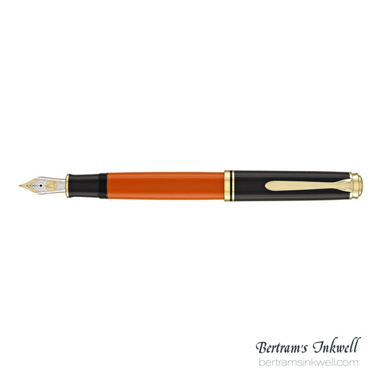 Pelikan Souveran M800 Burnt-Orange Fountain Pen