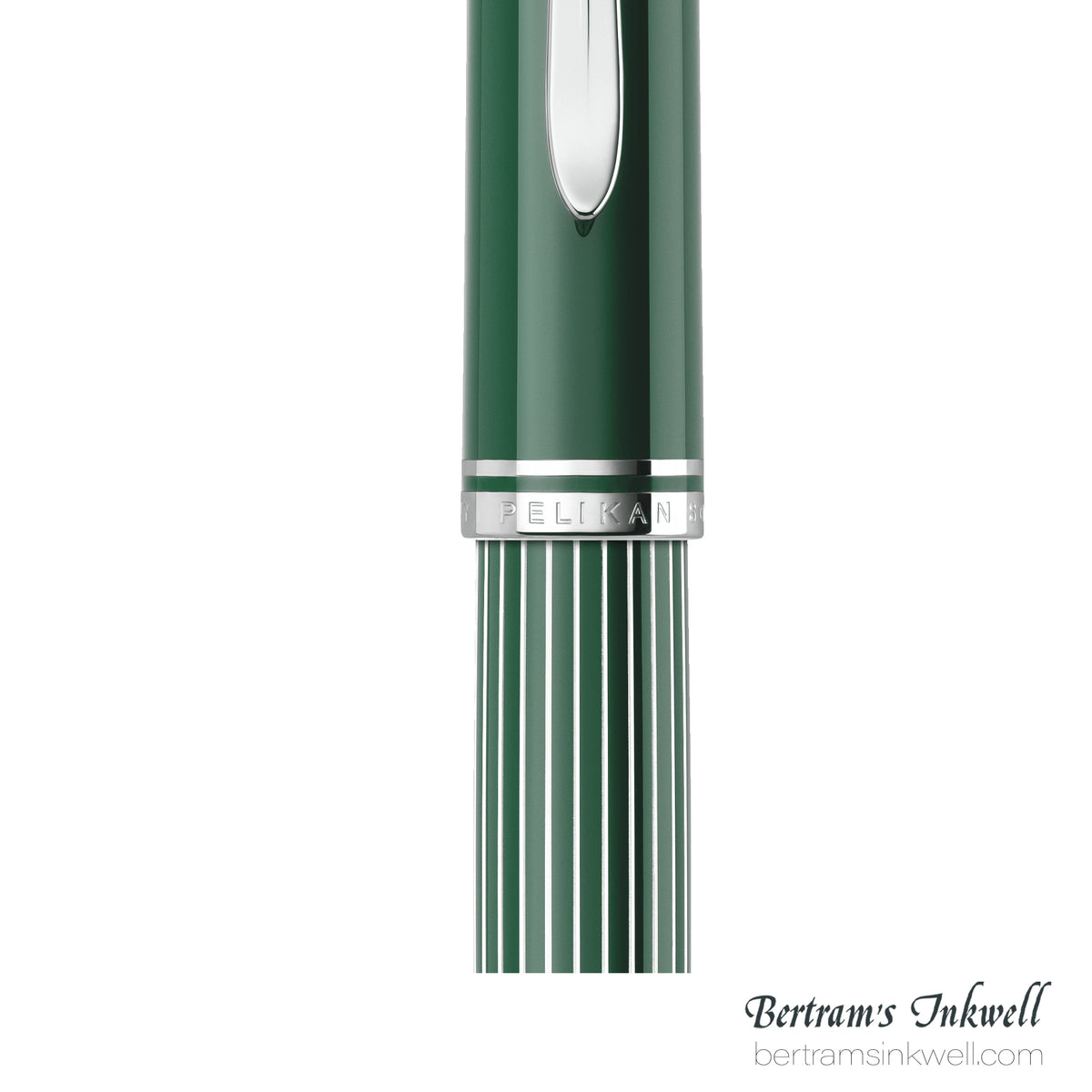 Pelikan Souverän M815 Metal Striped Green Special Edition Fountain Pen
