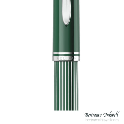 Pelikan Souverän M815 Metal Striped Green Special Edition Fountain Pen