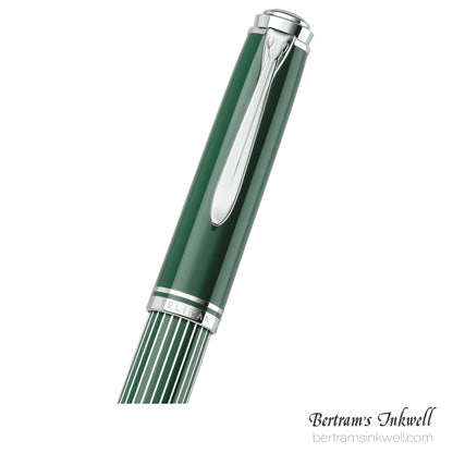 Pelikan Souverän M815 Metal Striped Green Special Edition Fountain Pen