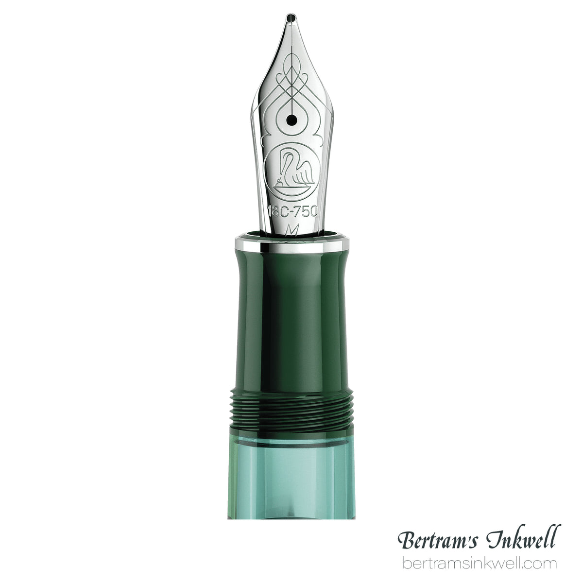 Pelikan Souverän M815 Metal Striped Green Special Edition Fountain Pen