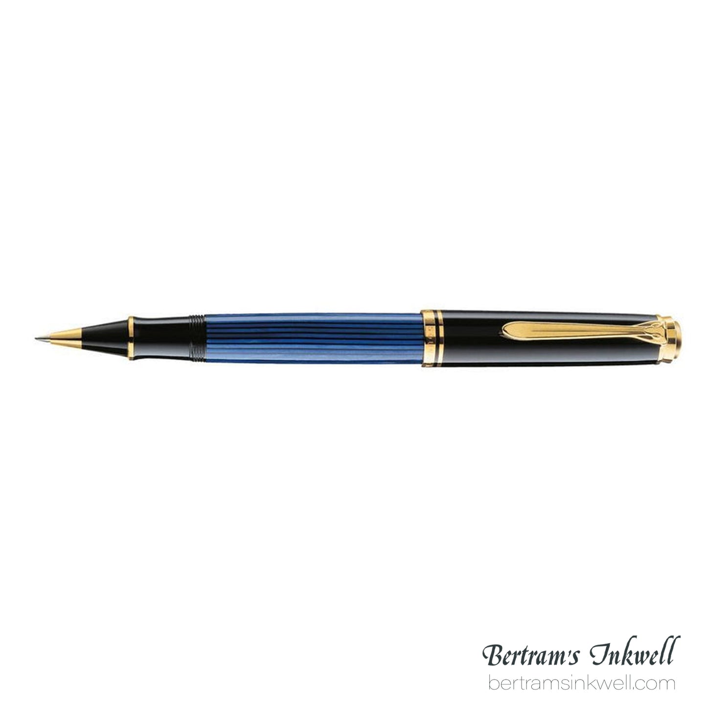 Pelikan Souveran R400 Black-Blue Rollerball