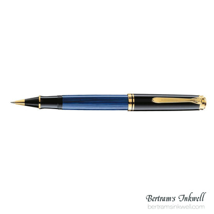 Pelikan Souveran R400 Black-Blue Rollerball