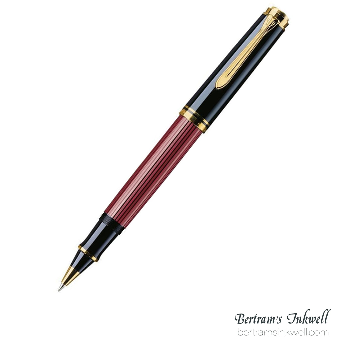 Pelikan Souveran R400 Black-Red Rollerball