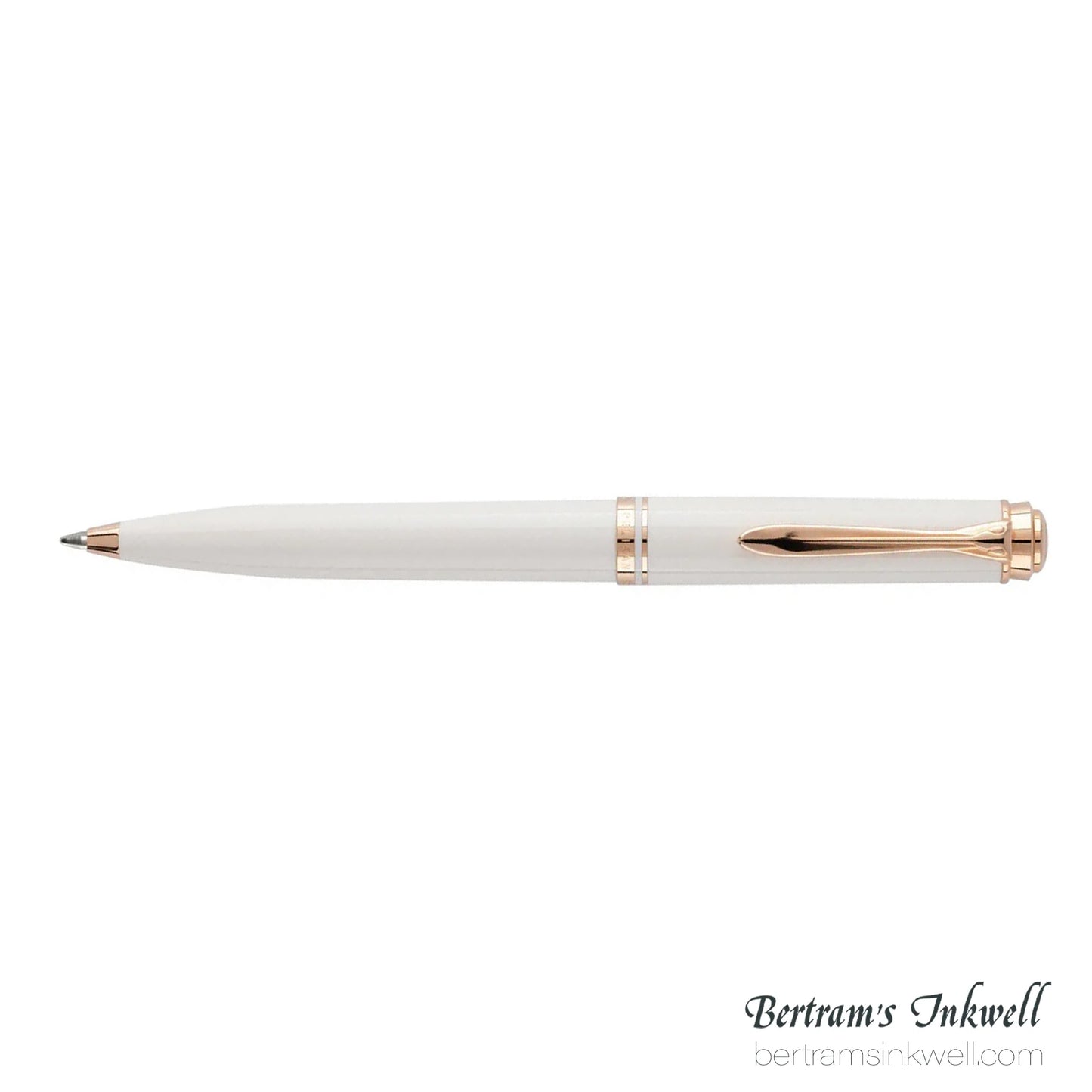 Pelikan Souverän K600 White & Rose Gold Special Edition Ballpoint Pen