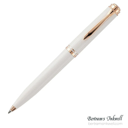 Pelikan Souverän K600 White & Rose Gold Special Edition Ballpoint Pen