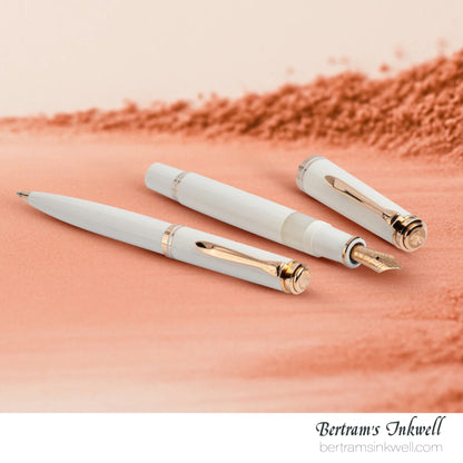 Pelikan Souverän K600 White & Rose Gold Special Edition Ballpoint Pen
