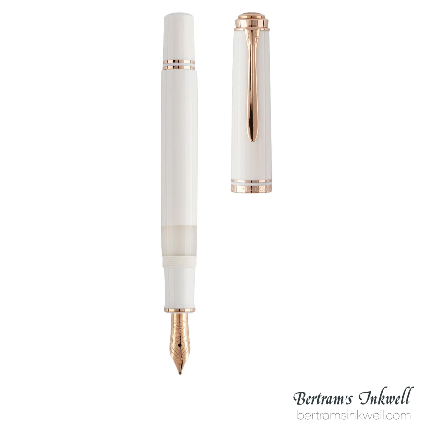 Pelikan Souverän M600 White & Rose Gold Special Edition Fountain Pen