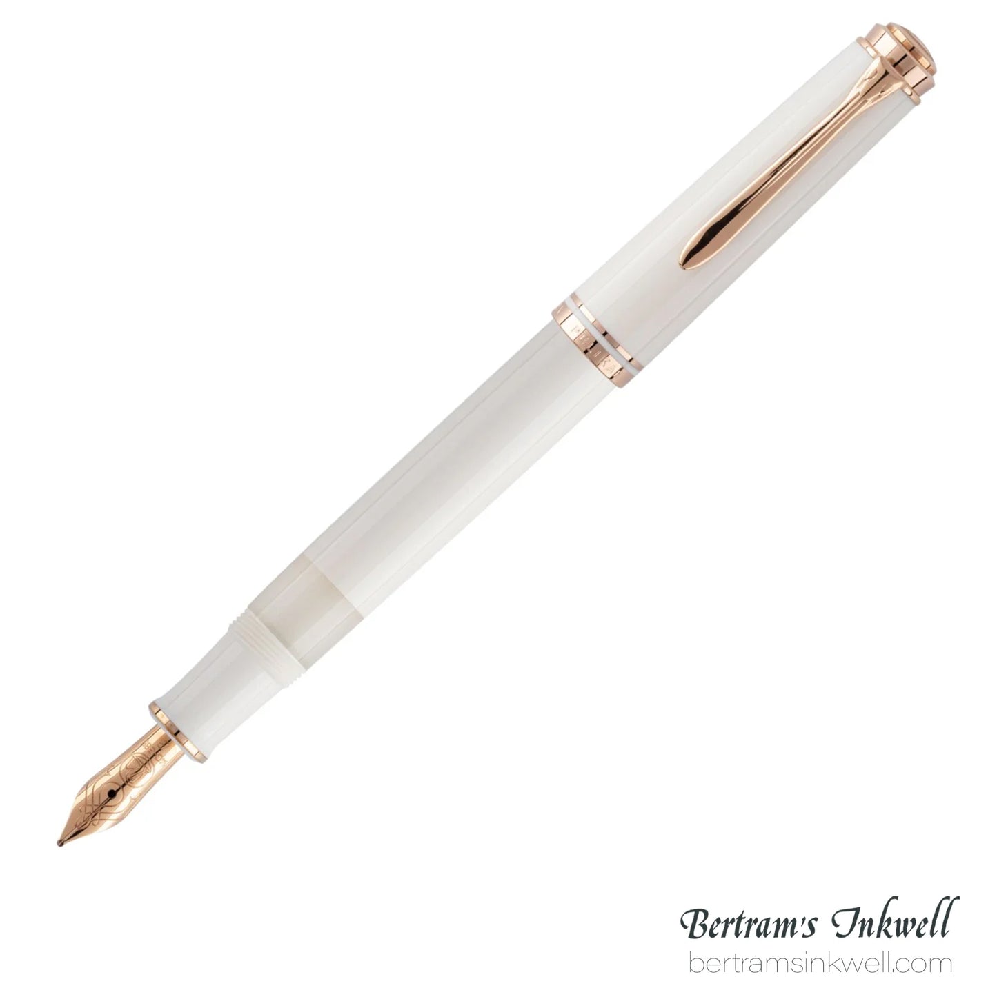 Pelikan Souverän M600 White & Rose Gold Special Edition Fountain Pen