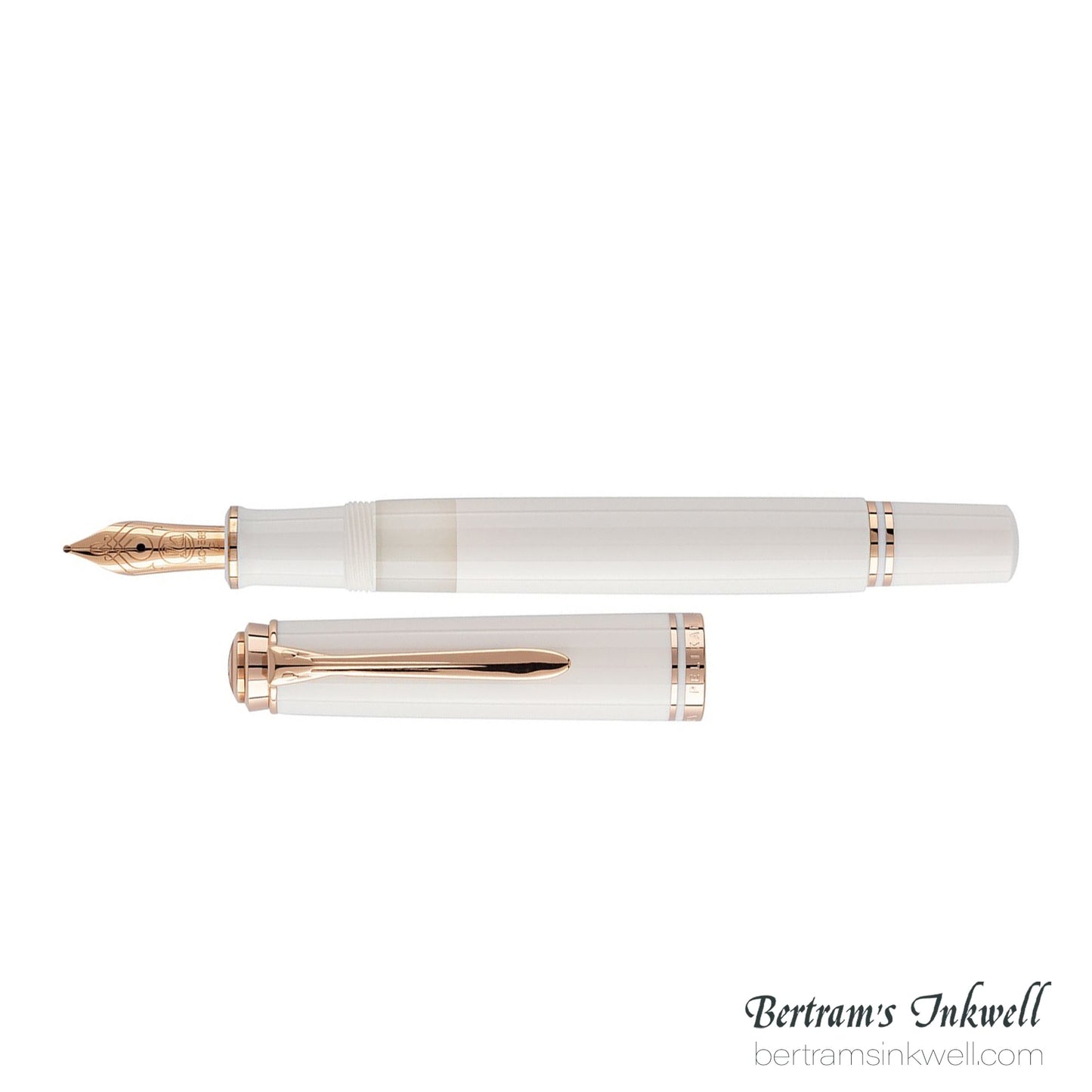 Pelikan Souverän M600 White & Rose Gold Special Edition Fountain Pen